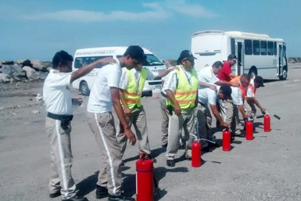 Capacitación en planes de contingencias